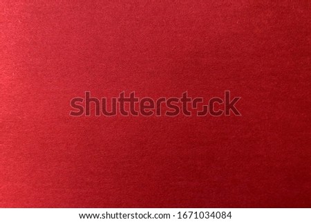 Antique colored paper background texture. Colour of paper red