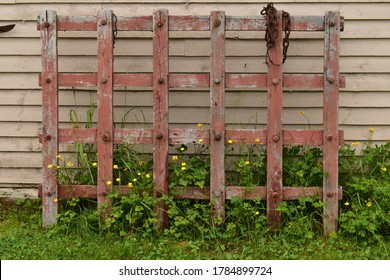 Antique Drag Harrow, Newfoundland And Labrador Canada