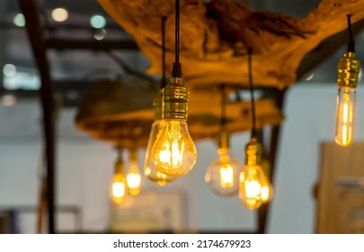 antique edison led light style filament light bulbs graphic of wire background on vintage style