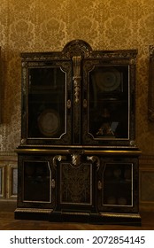 Antique Furniture At The Versailles Palace, Paris, France On 01.10.2019. 