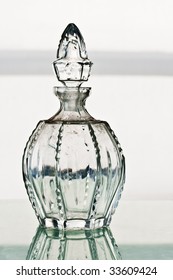 Antique Glass Crystal Decanter