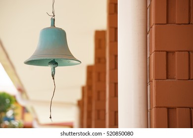 school bell hanging