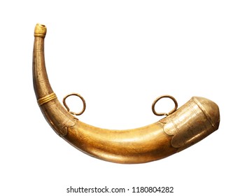 Antique Horn Isolated