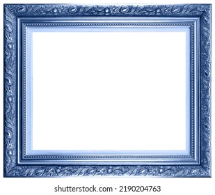 Antique Light Blue Rectangle Classic Old Stock Photo 2190204763 ...