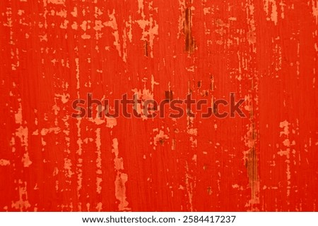 Antique looking background with brown textures on red. Red background with abstract pattern. Vibrant red textured background