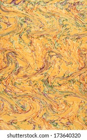 Antique Marbled Paper Background.