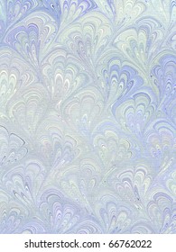 Antique Marbled Paper Background