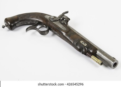 An Antique Percussion Pistol