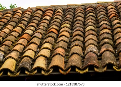 Antique Roof Ceramic Tiles Stock Photo 1213387573 | Shutterstock