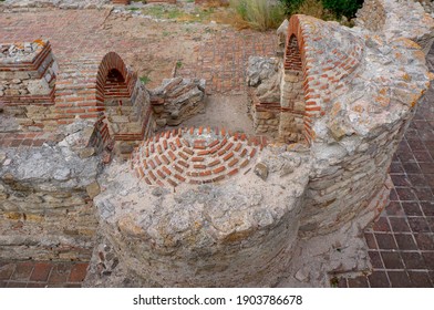 Antique Ruins. Early Byzantine Baths. Nessebar Bulgaria