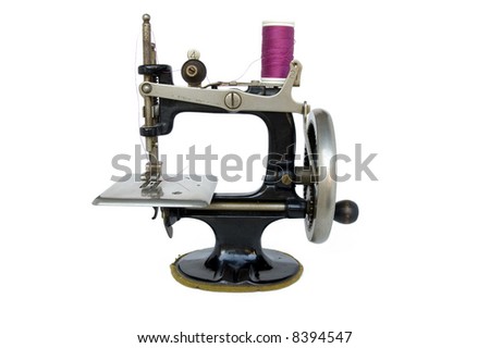 Similar – Image, Stock Photo Factory worker handling threads in a yarn production setup