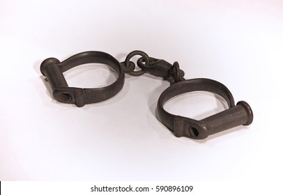 Antique Shackles / Handcuffs