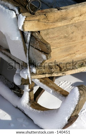 Similar – Hüttenzauber Holz Winter