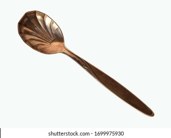 The Antique Spoon Looks Like A Cockleshell