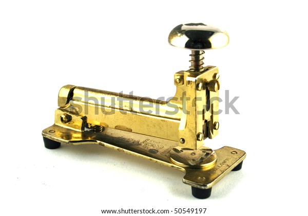 Antique Stapler Stock Photo (Edit Now) 50549197