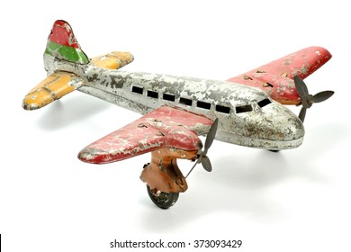 antique toy planes