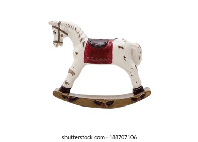 Antique Toy Rocking Horse