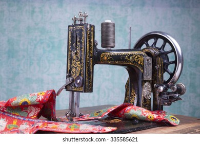 Antique Treadle Sewing Machine