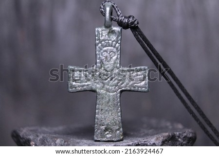 Antique Viking Cross Pendant, Ancient Artifact, viking Age, 800-1200 AD