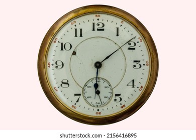 Antique Watch Face Glass Front On Stock Photo 2156416895 