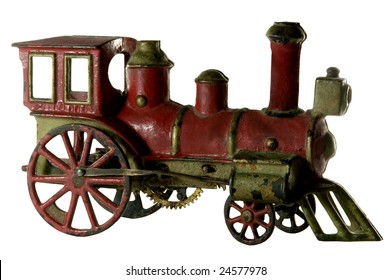 antique toy train