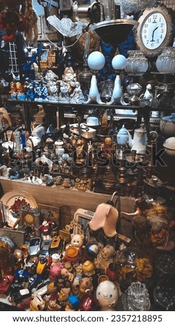 antiques in an antique shop