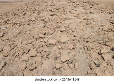 Antiquities Of Uruk In Iraqi City Of Muthanna Old Building 7000 Years Ago With Blue Sky