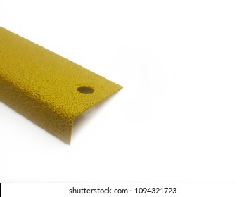 Antislip Yellow On White Background Isolation Stock Photo 1094321723 ...