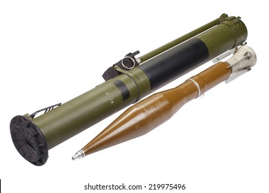 Anti-tank Rocket Propelled Grenade Launcher With HEAT Grenade