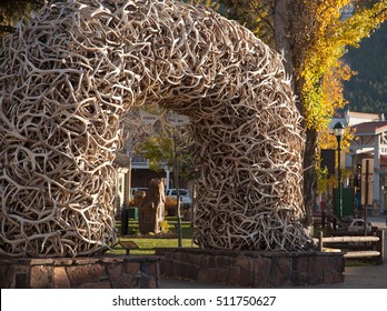 Antler Arches in Jackson Hole Wyoming 