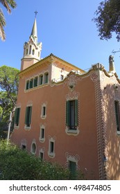 The Antoni Gaudi Mansion And Museum At Park Guell - Casa Gaudi