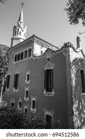 The Antoni Gaudi Mansion And Museum At Park Guell - Casa Gaudi