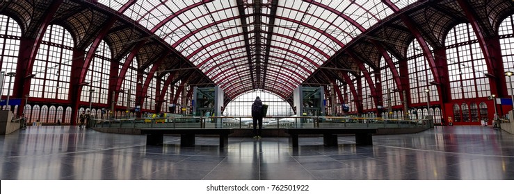 Antwerp Train Station Belgium 