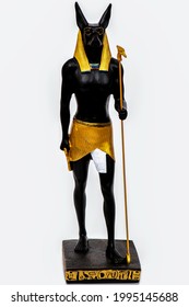 Anubis, God Of Death. Is An Ancient Egyptian Statue. Mummification, Embalming, The Afterlife, Cemeteries, Tombs, The Underworld.