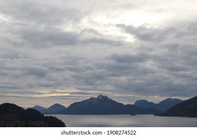 Anvil Island In Howe Sound, BC
