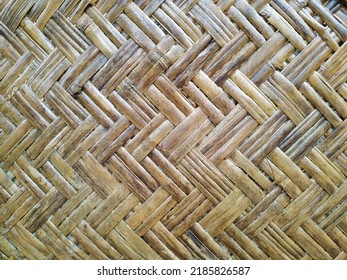 Anyaman Bamboo Texture Indonesian Traditional Handcraft Stock Photo ...