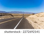 Anza-Borrego state park desert road