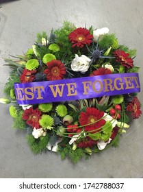 Anzac Day Wreath Prepared By Professional Florist