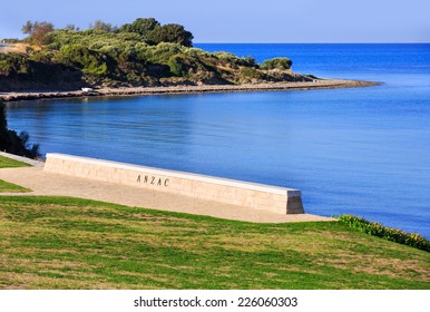 Anzac Military Cemetery In Gallipoli Peninsula,Canakkale , Turkey