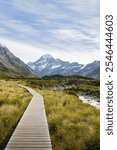 Aoraki Mount Cook National Park in New Zealand