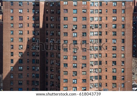 Image, Stock Photo portrait of an urban landscape.