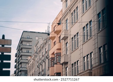 Apartment blocks on sunny day in the center of Porto, Portugal - Powered by Shutterstock