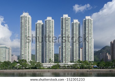 Apartment building in Hong Kong 