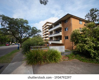 Apartment Building In Inner Sydney Suburb NSW Australia