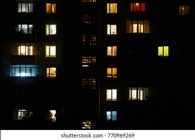 Apartment Building Night