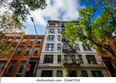 Apartment Buildings In  Chelsea, Manhattan, New York.