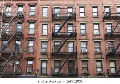 apartment buildings in New York City