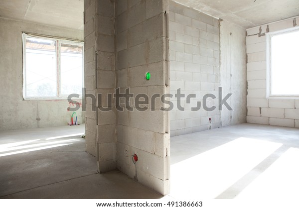 Apartment Construction Interior Partition Modern Apartment Stock