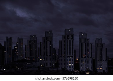 Apartments And Skyscrapers At Maslak