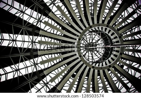 Aperture.  Interesting pattern and design resembling one of my favorite games Portal.